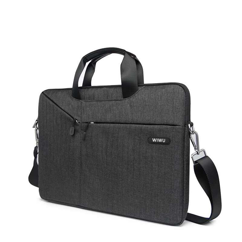 WiWU Gent Business Handbag- Black & Gray